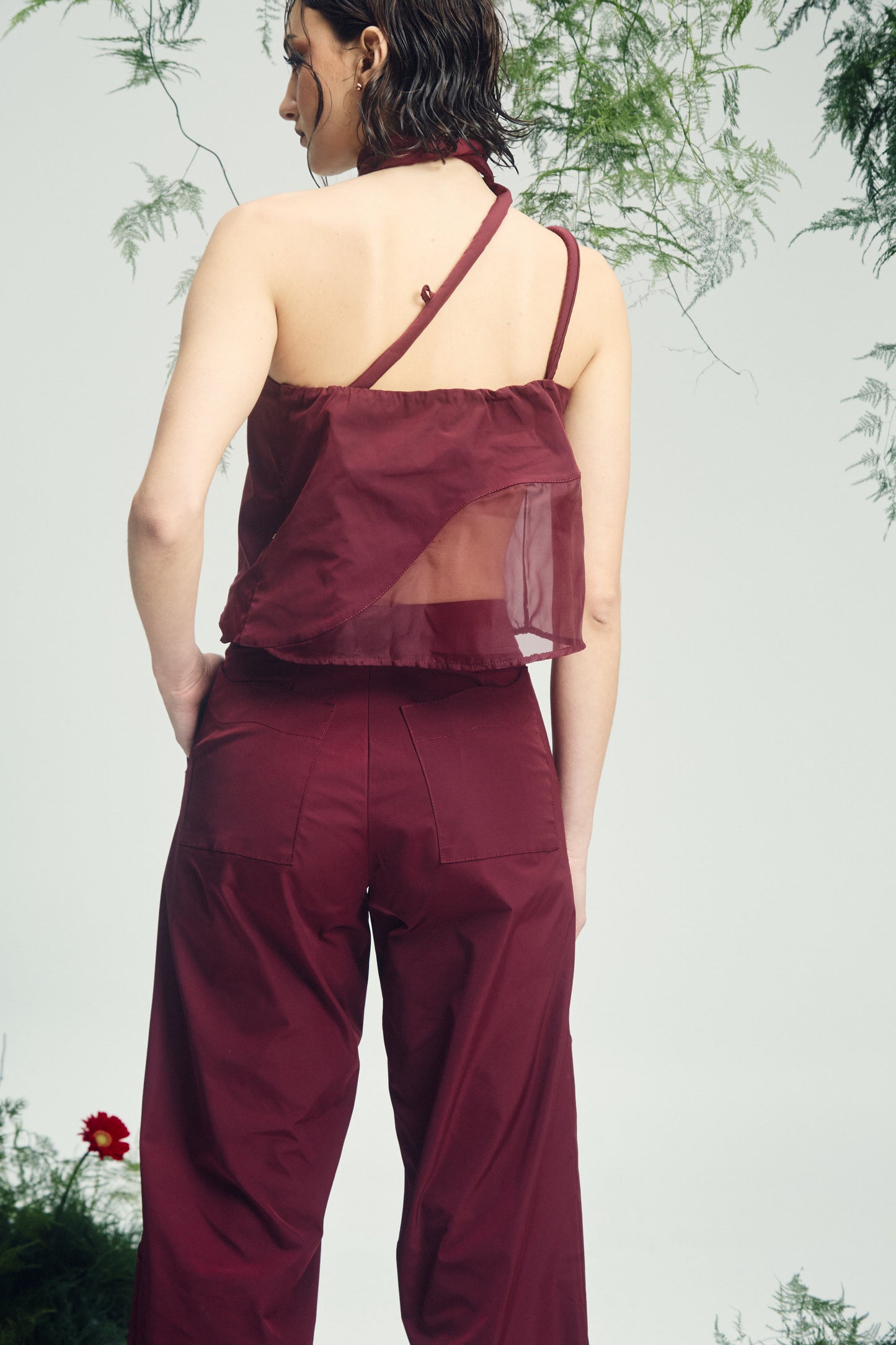 YACARE BURGUNDY TOP