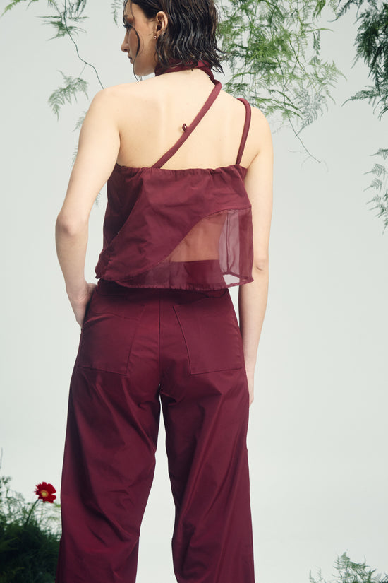 YACARE BURGUNDY TOP