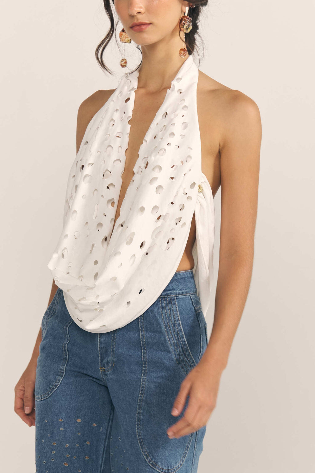 ORCINUS TOP IVORY