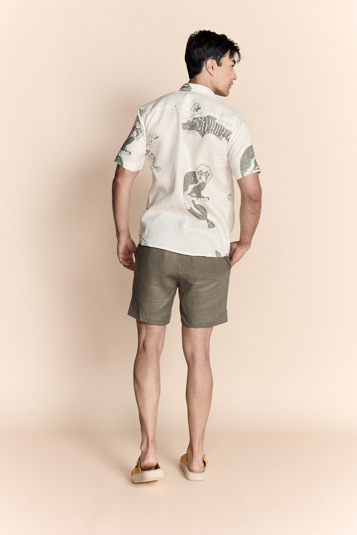 Iguana Linen Shirt