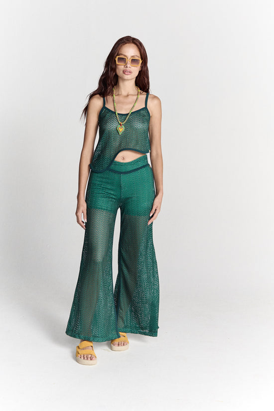 Coralito Green Top