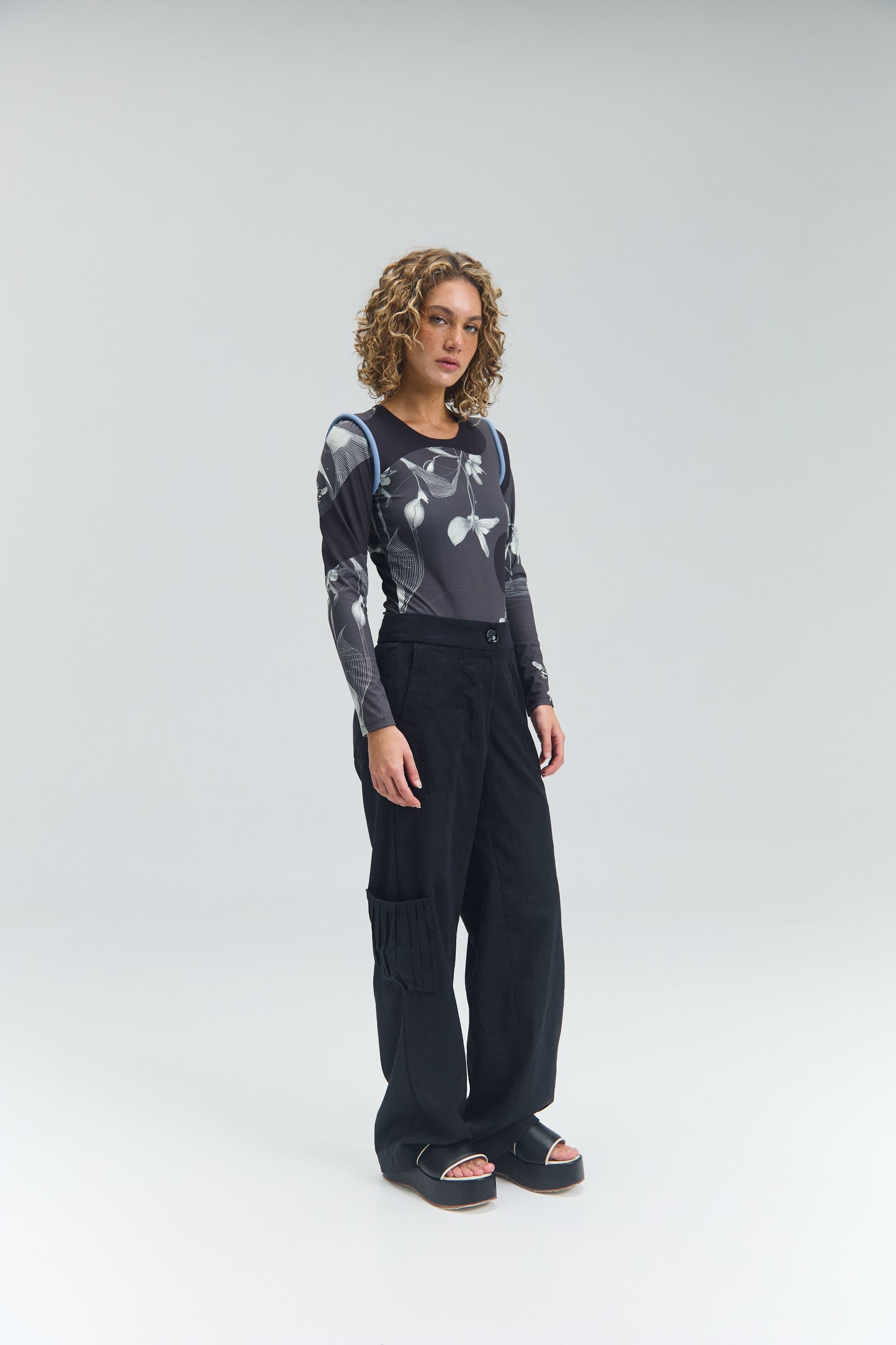 Black Kaloula Pant