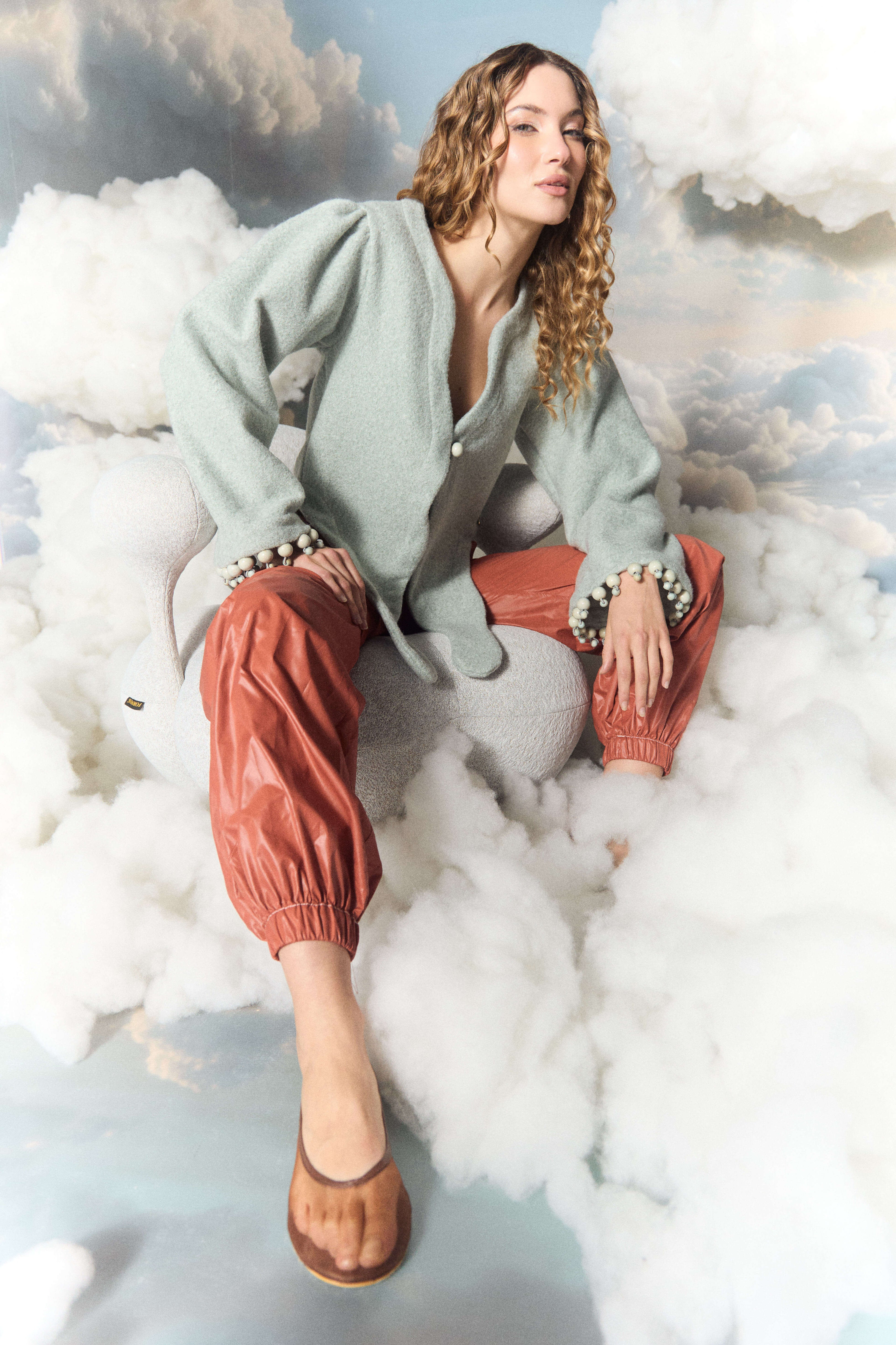 SINUATA PEACH PANT