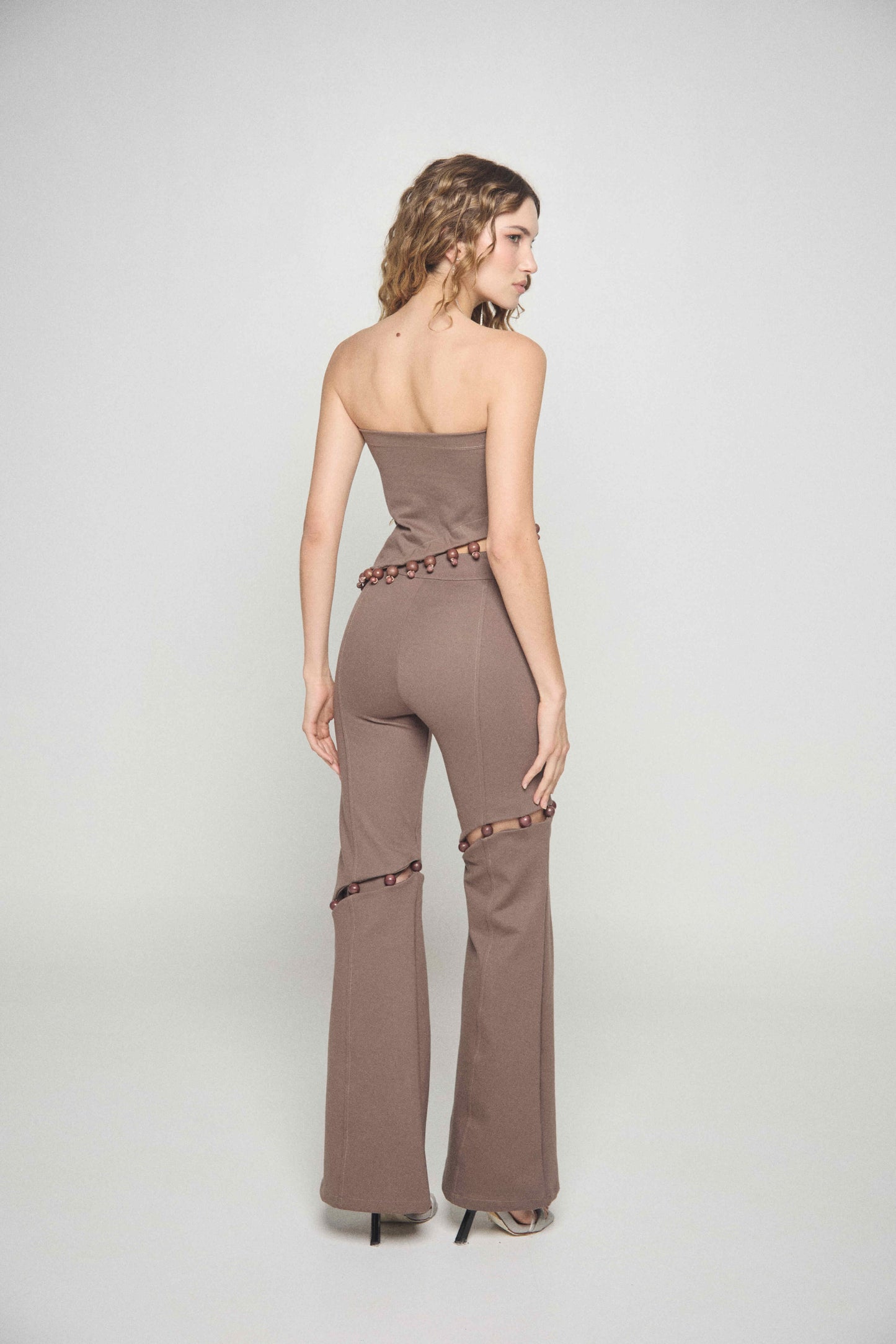 SILENTE TAUPE PANT