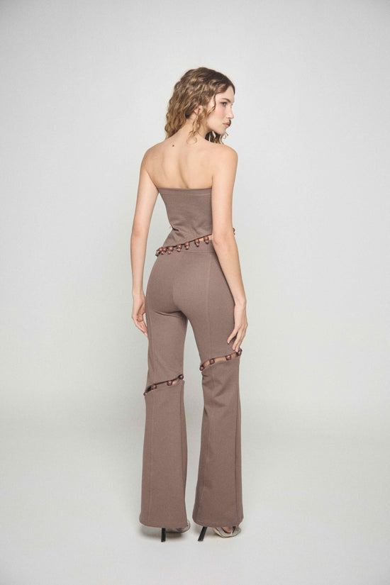 SILENTE TAUPE PANT