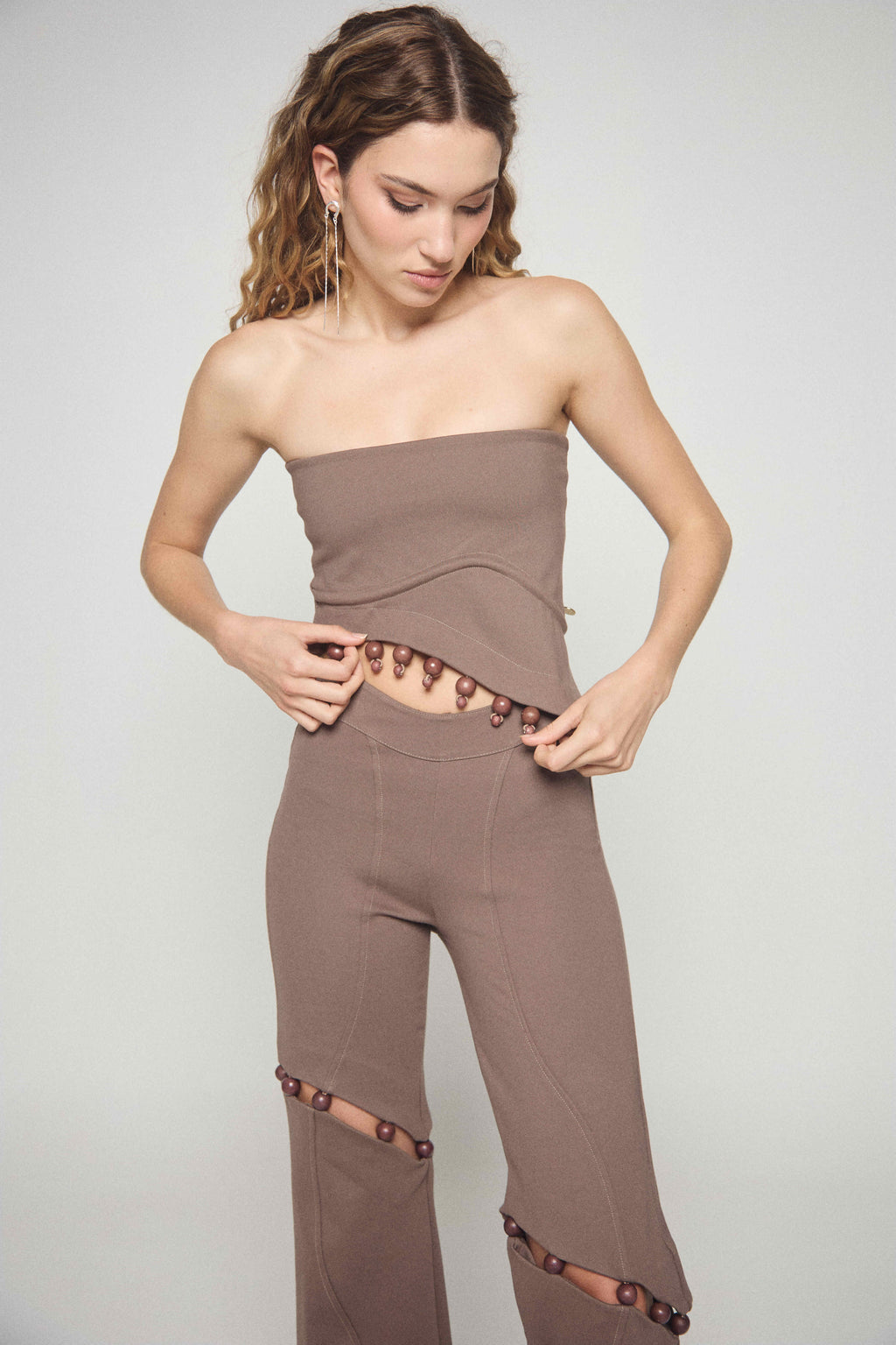 PANTANO TAUPE TOP