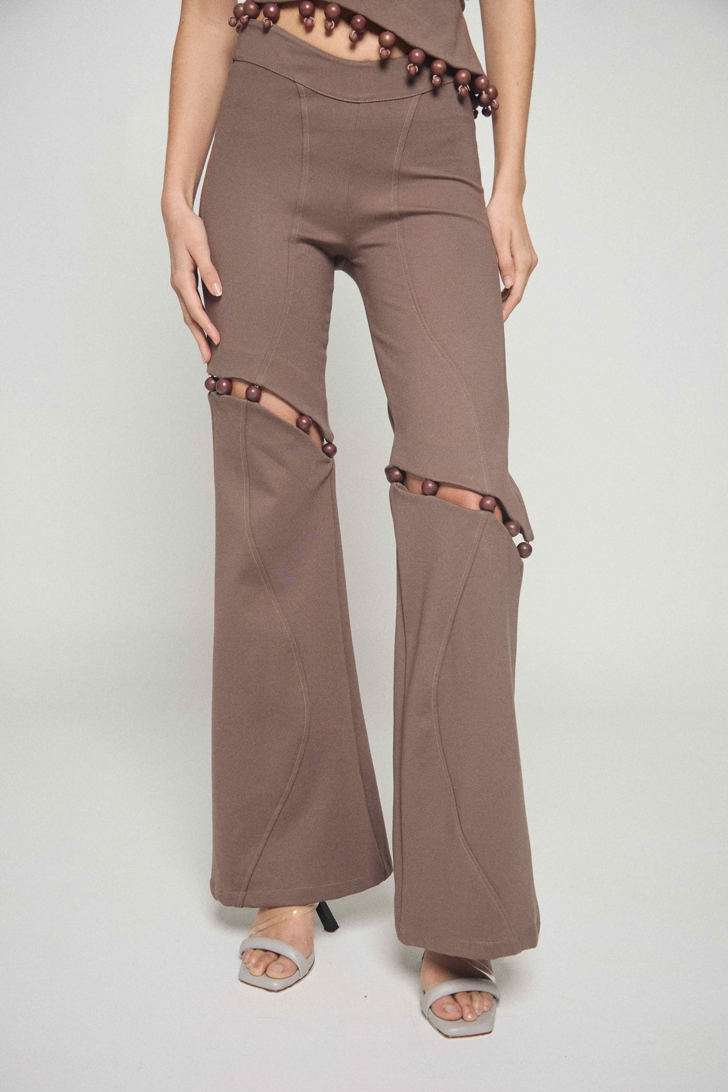 SILENTE TAUPE PANT
