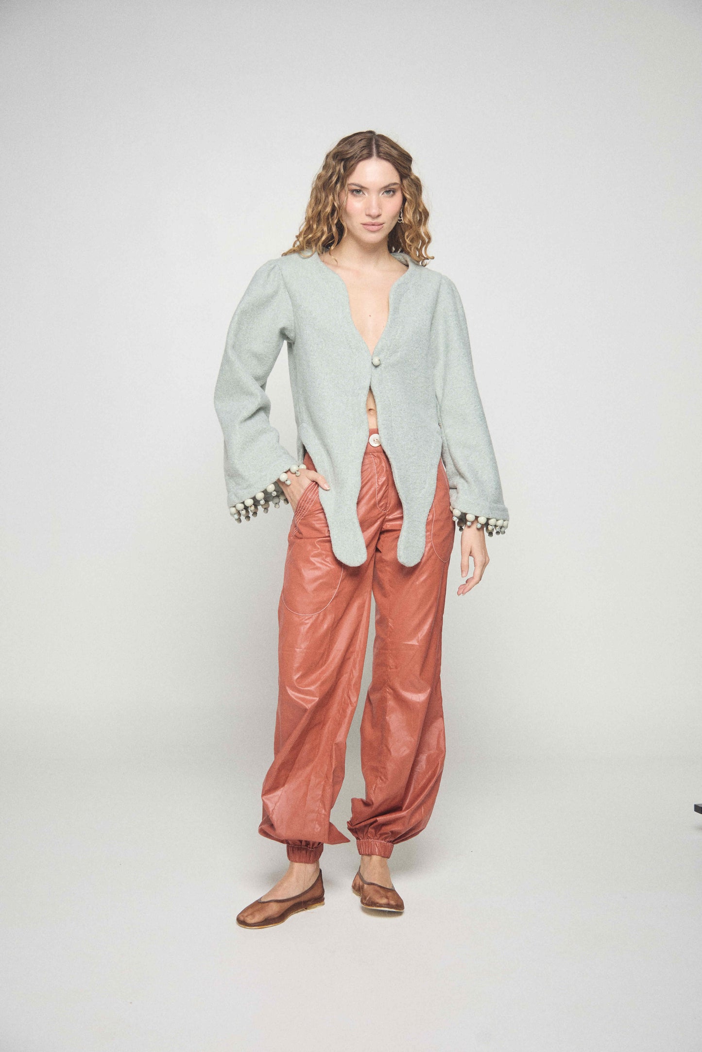 SINUATA PEACH PANT