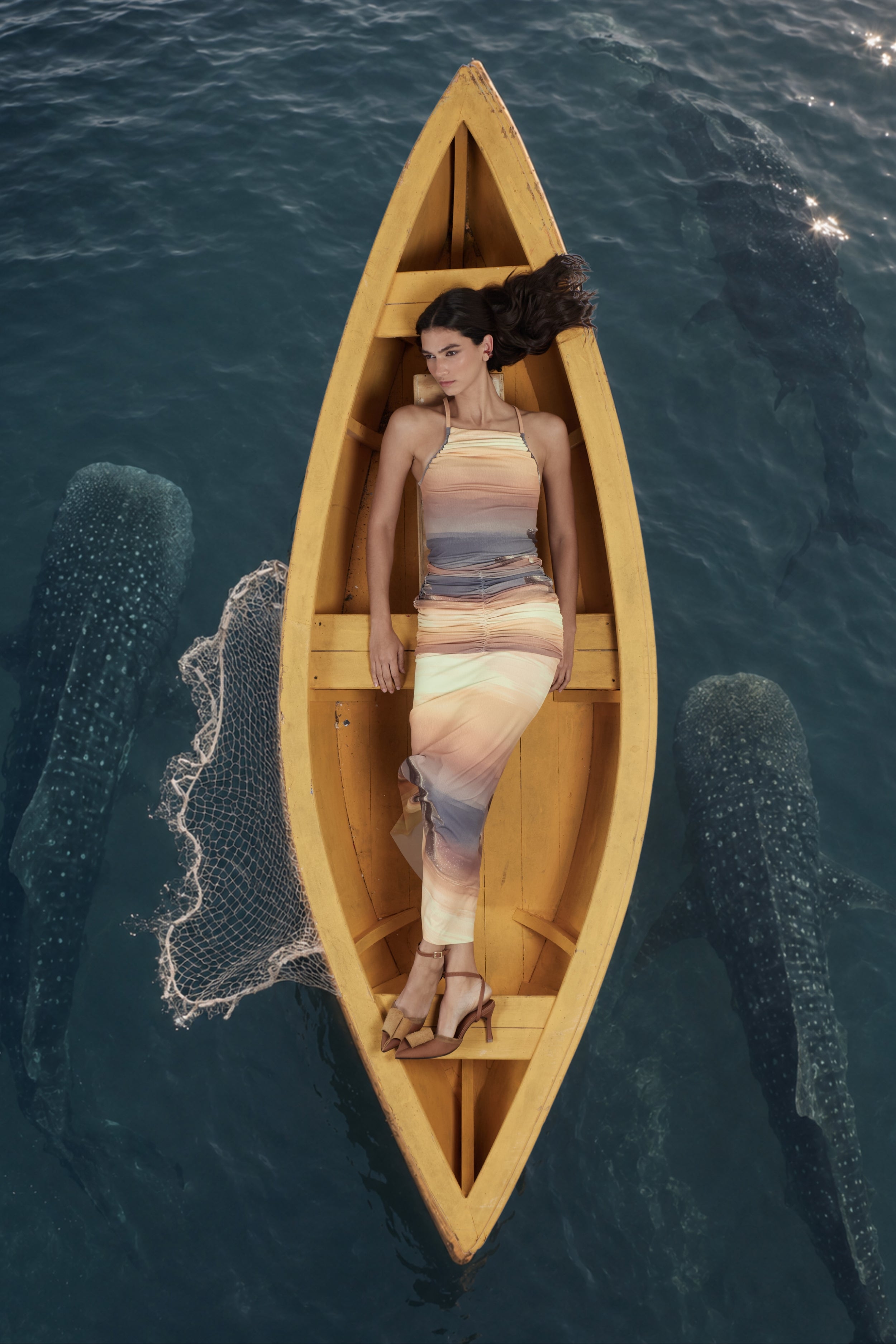 SOLARIA DRESS SUNSET