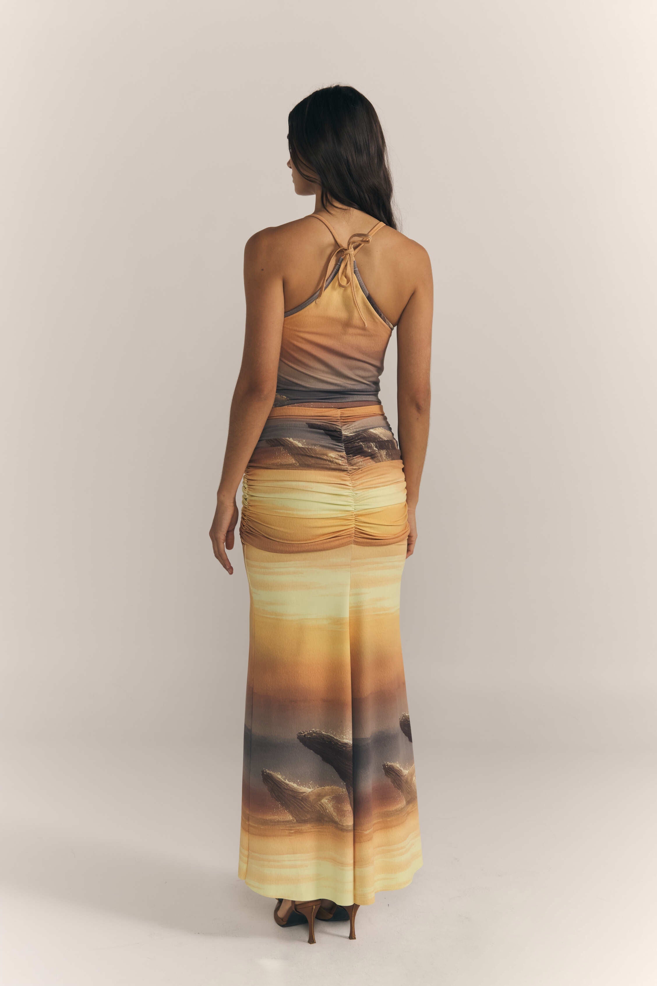 SOLARIA DRESS SUNSET