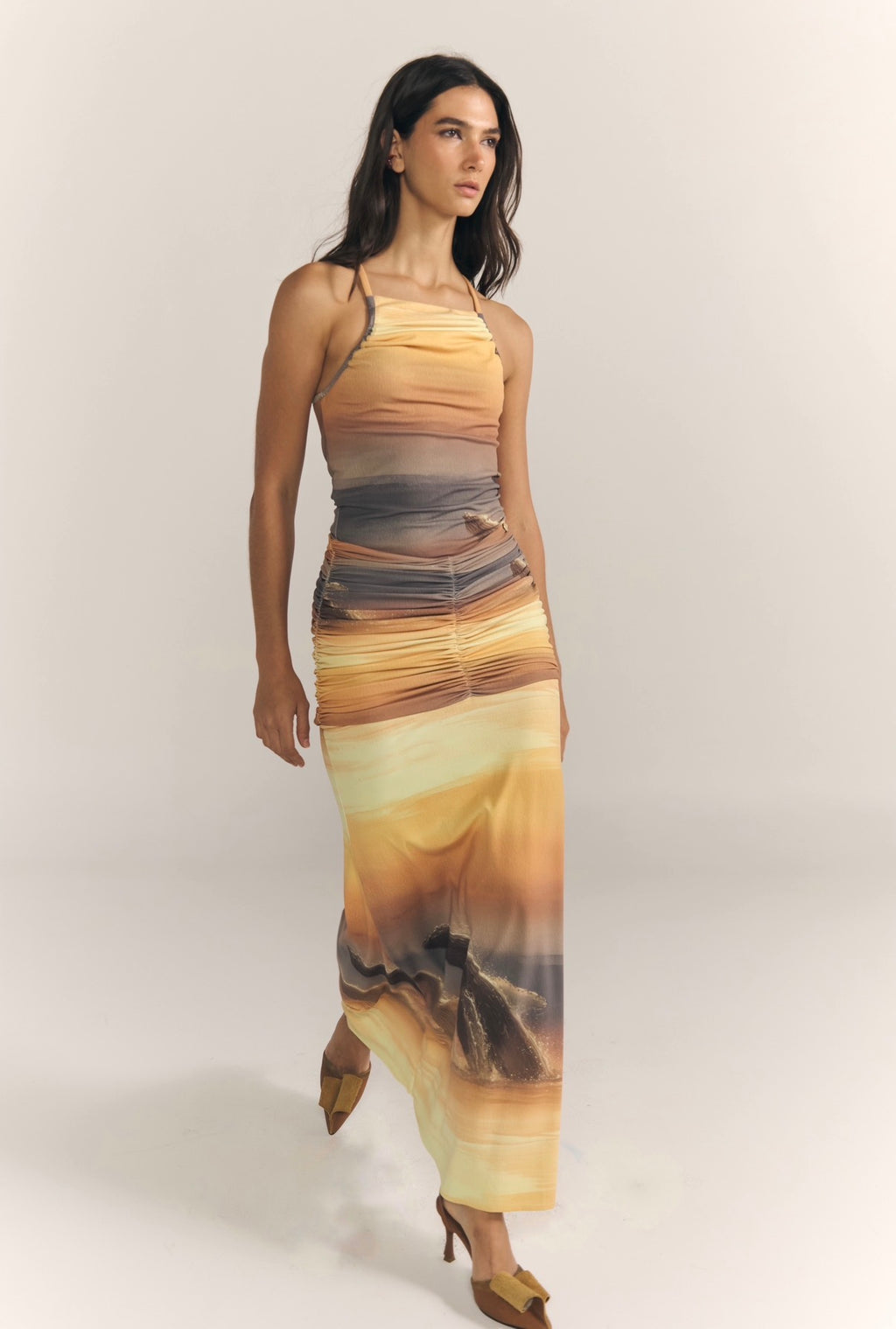 SOLARIA DRESS SUNSET