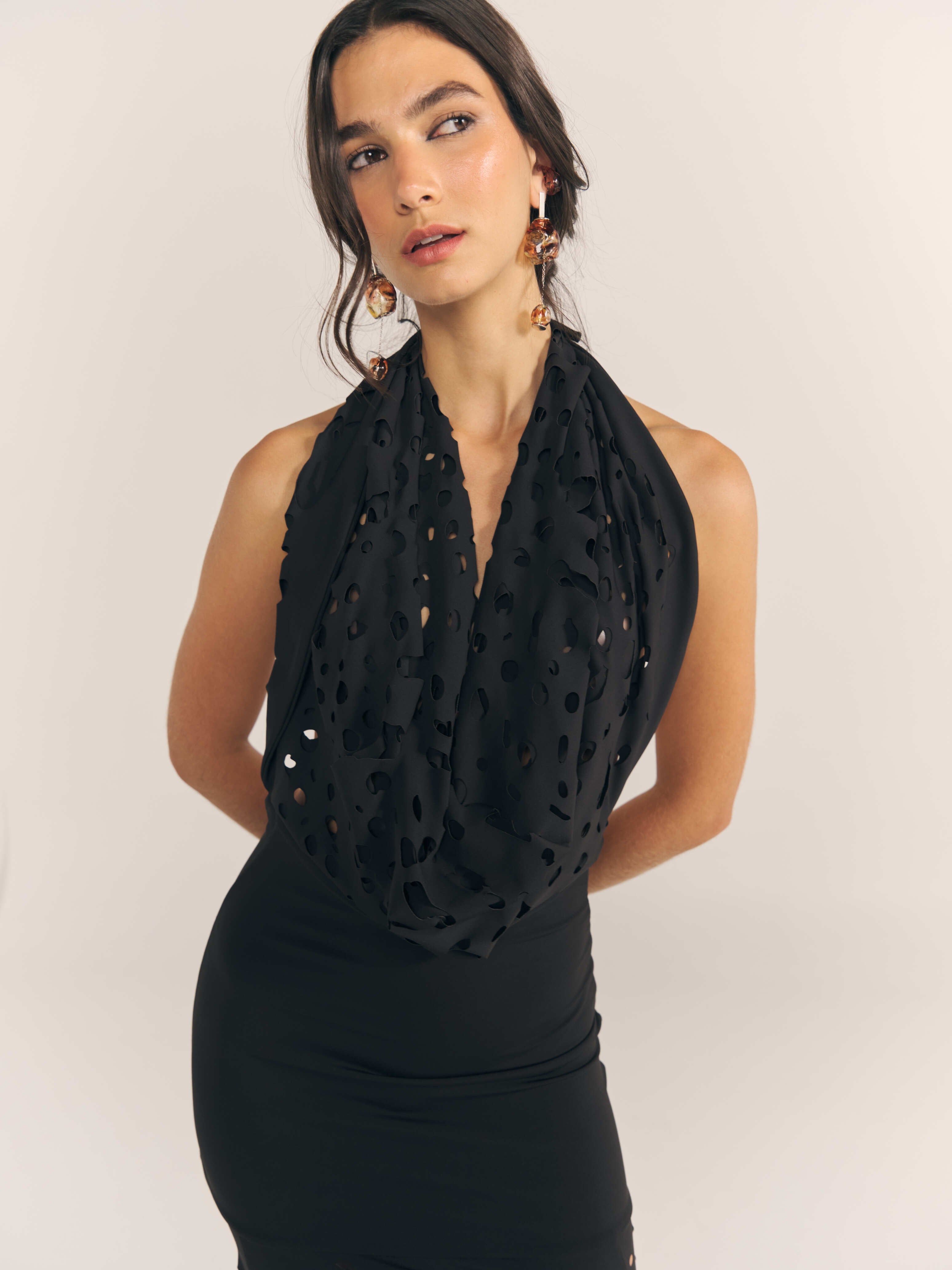 ZIFIO DRESS BLACK