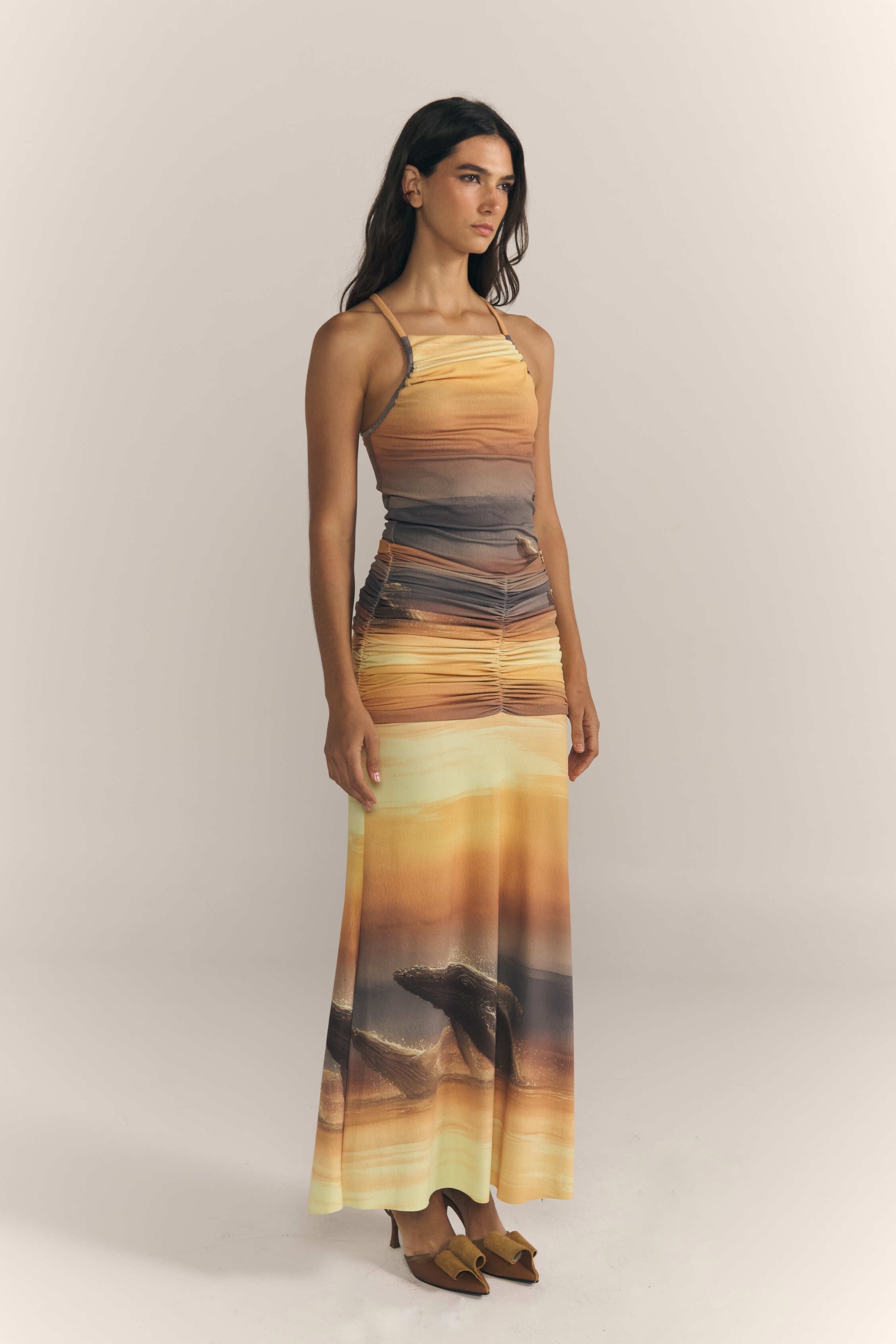 SOLARIA DRESS SUNSET