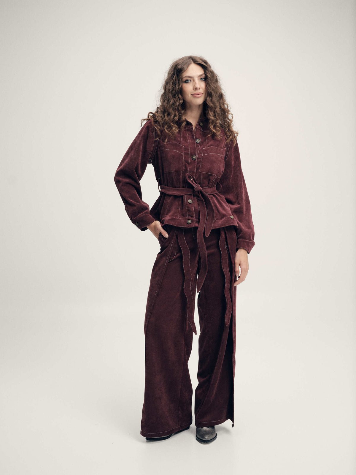 Zaharian Jacket Vino
