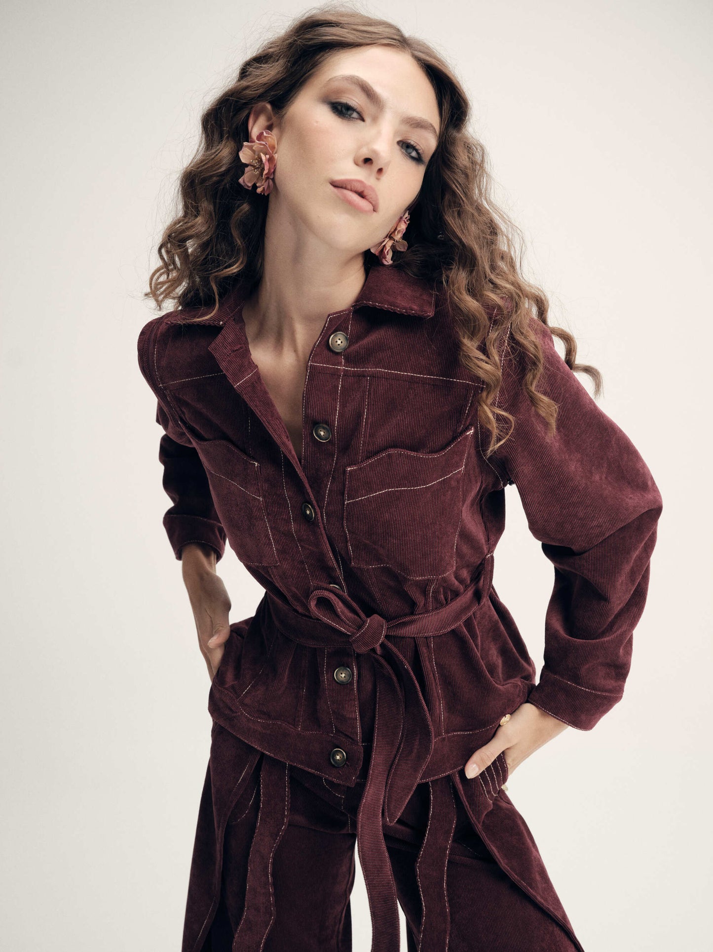 Zaharian Jacket Vino