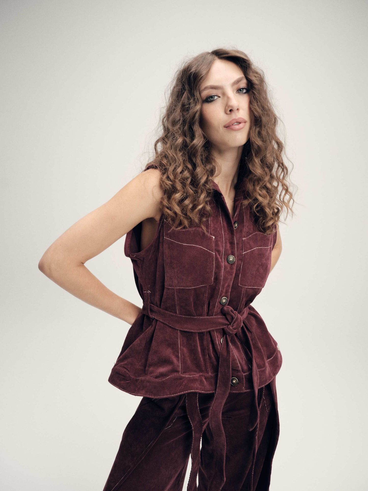 Zaharian Jacket Vino