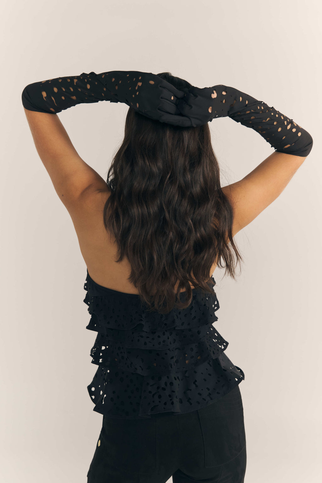 NARWHAL TOP BLACK