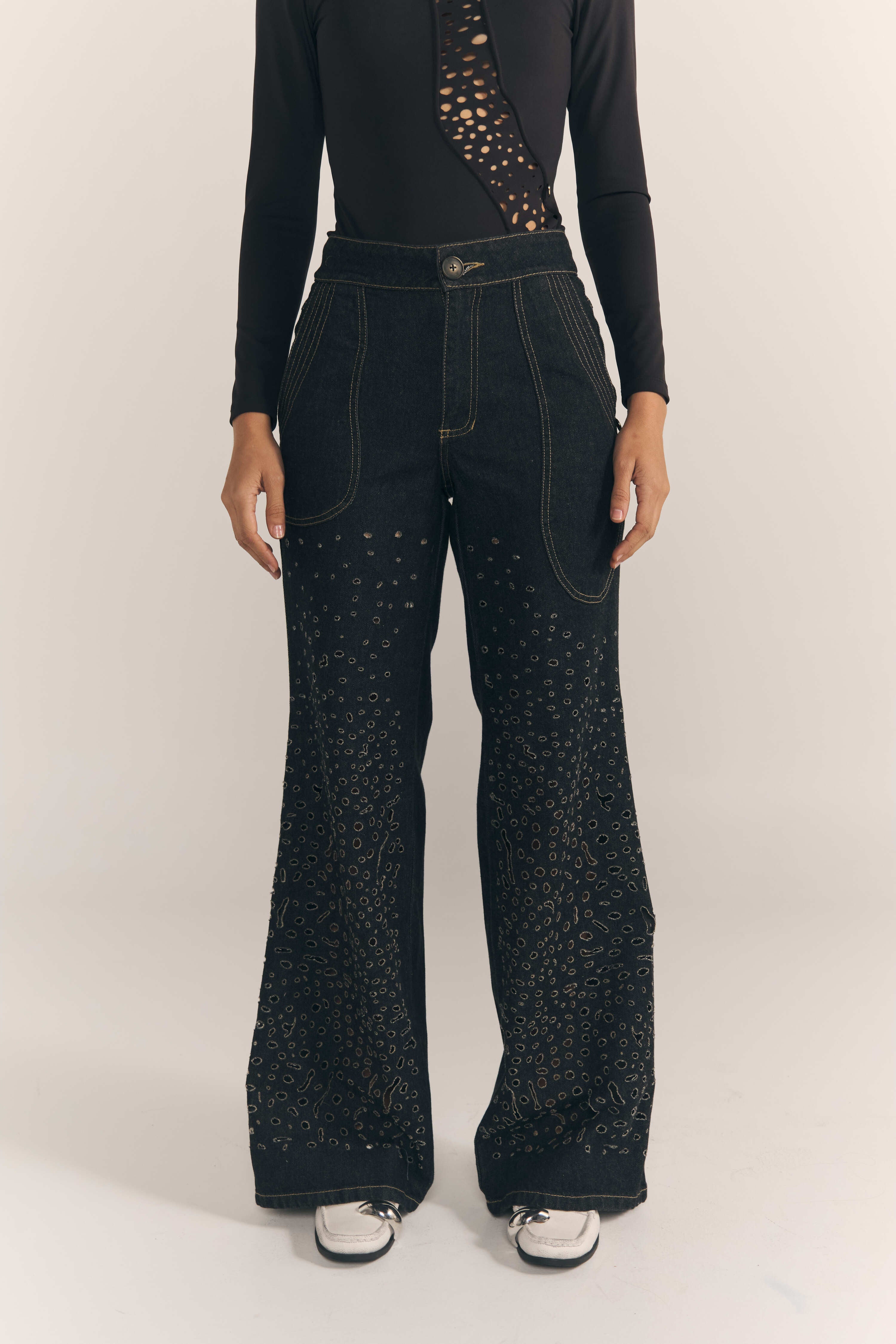 MINKE JEAN BLACK