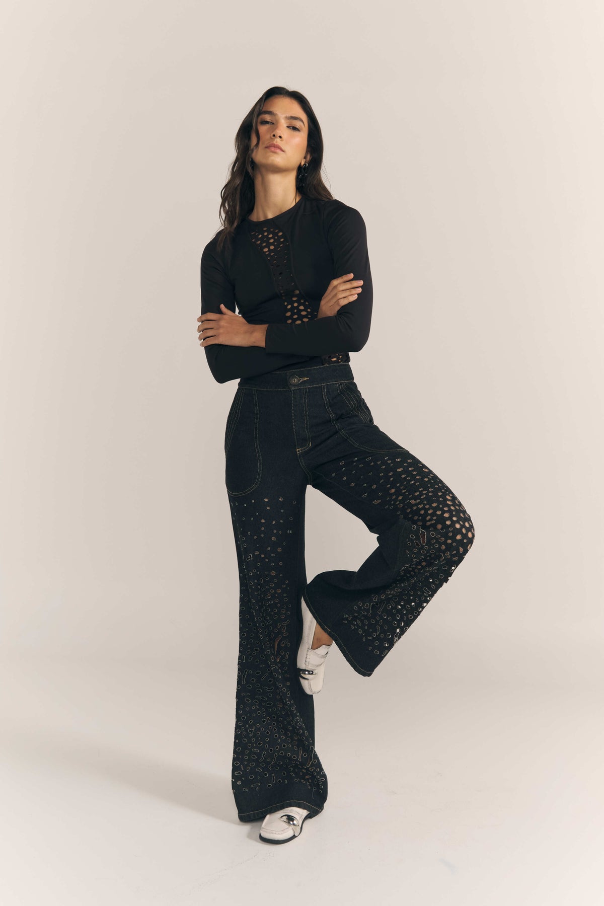MINKE JEAN BLACK