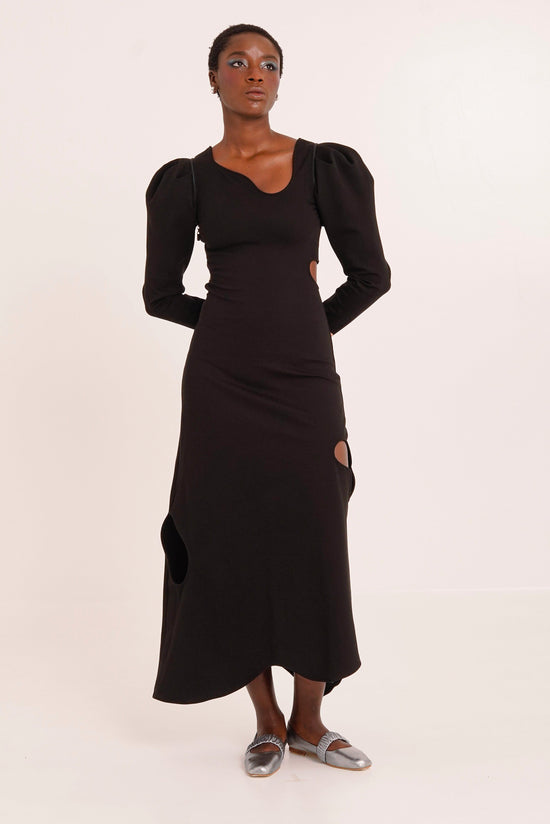 Toxic Black Dress