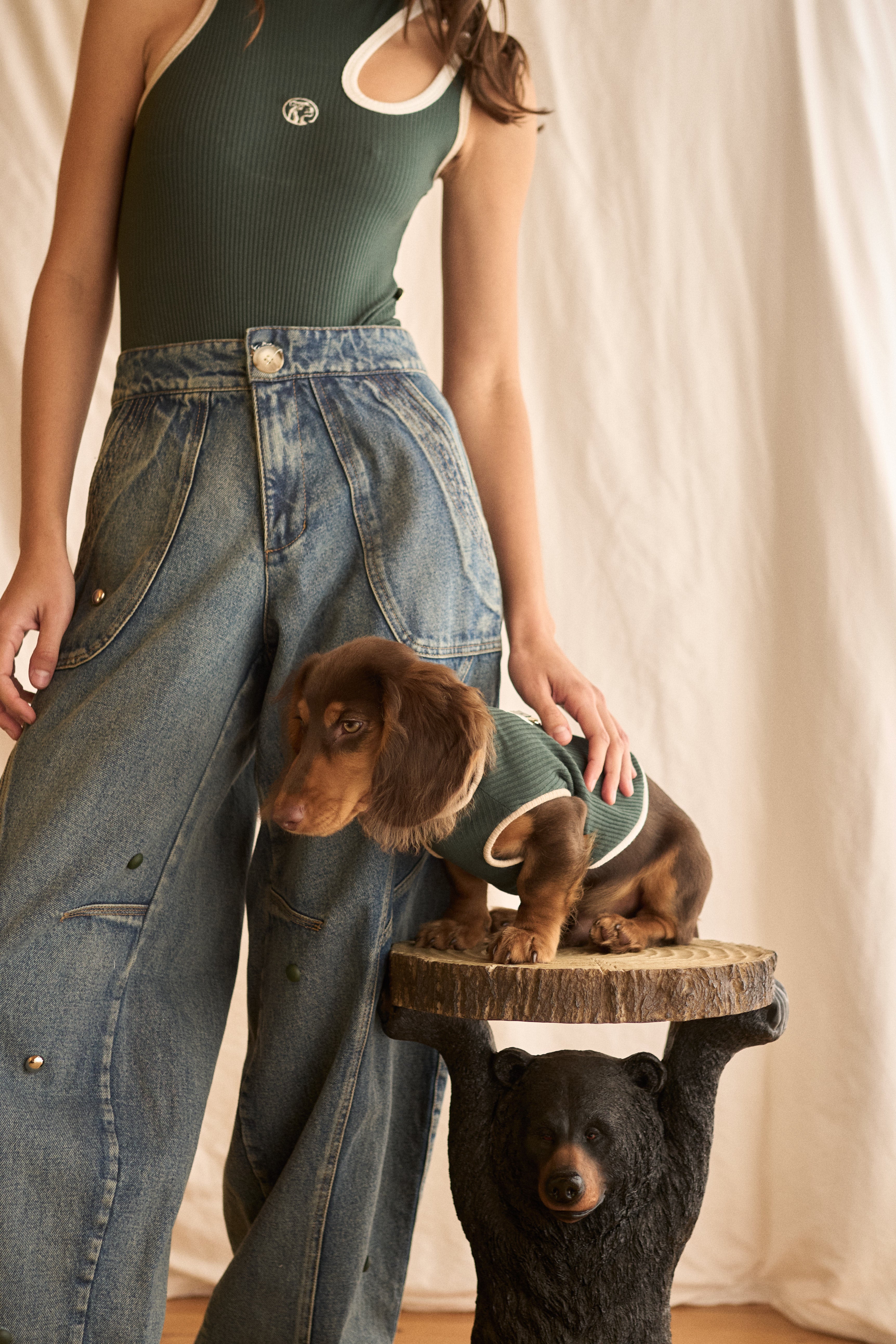 Fur-ever Grass Doggy Sweater