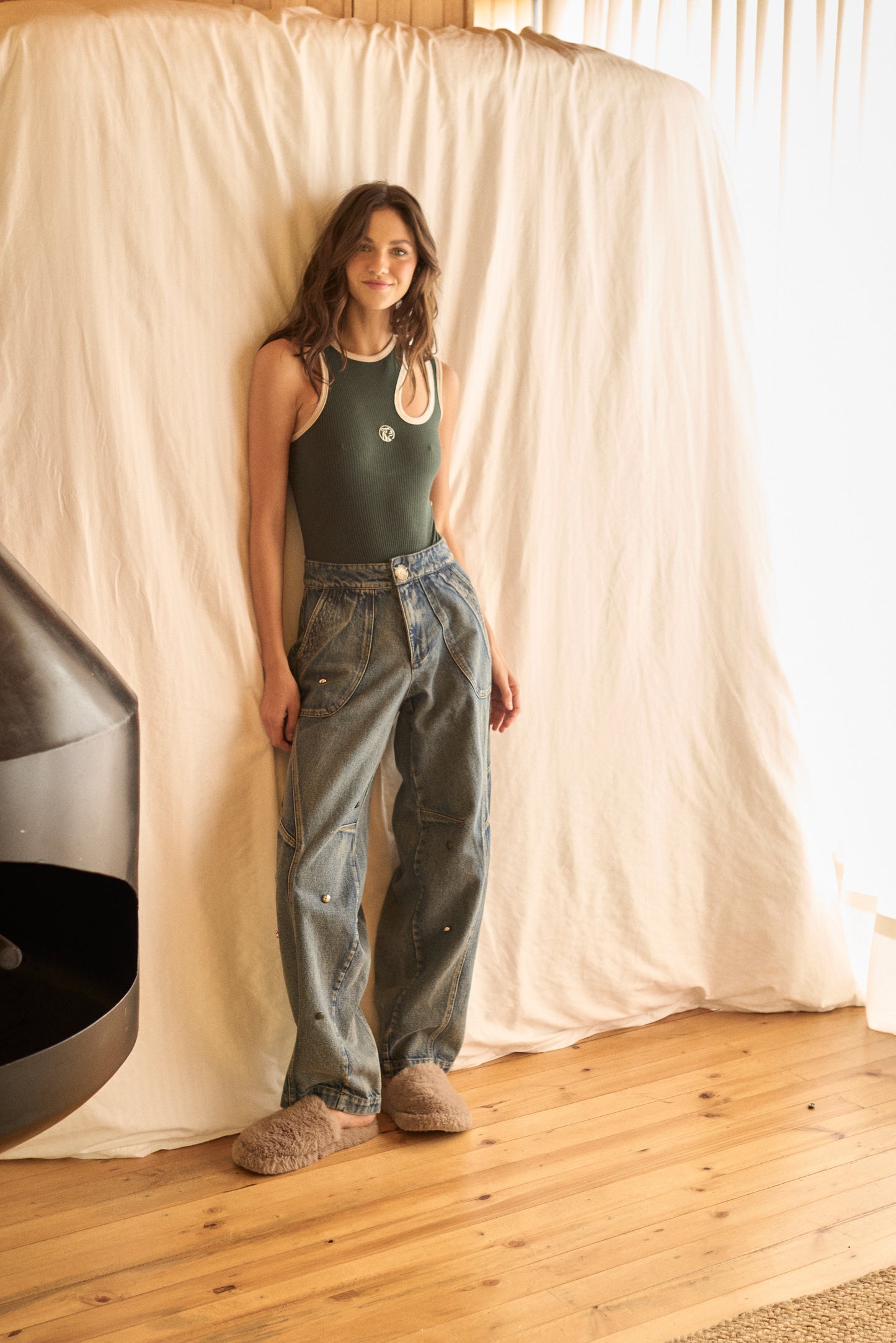 Bali Dotted Blue Jean