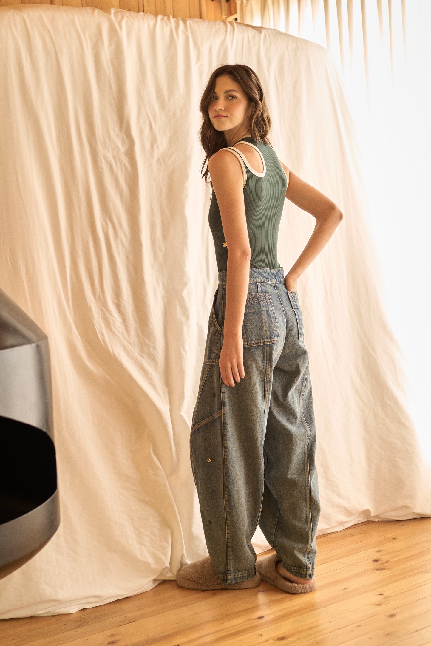 Bali Dotted Blue Jean