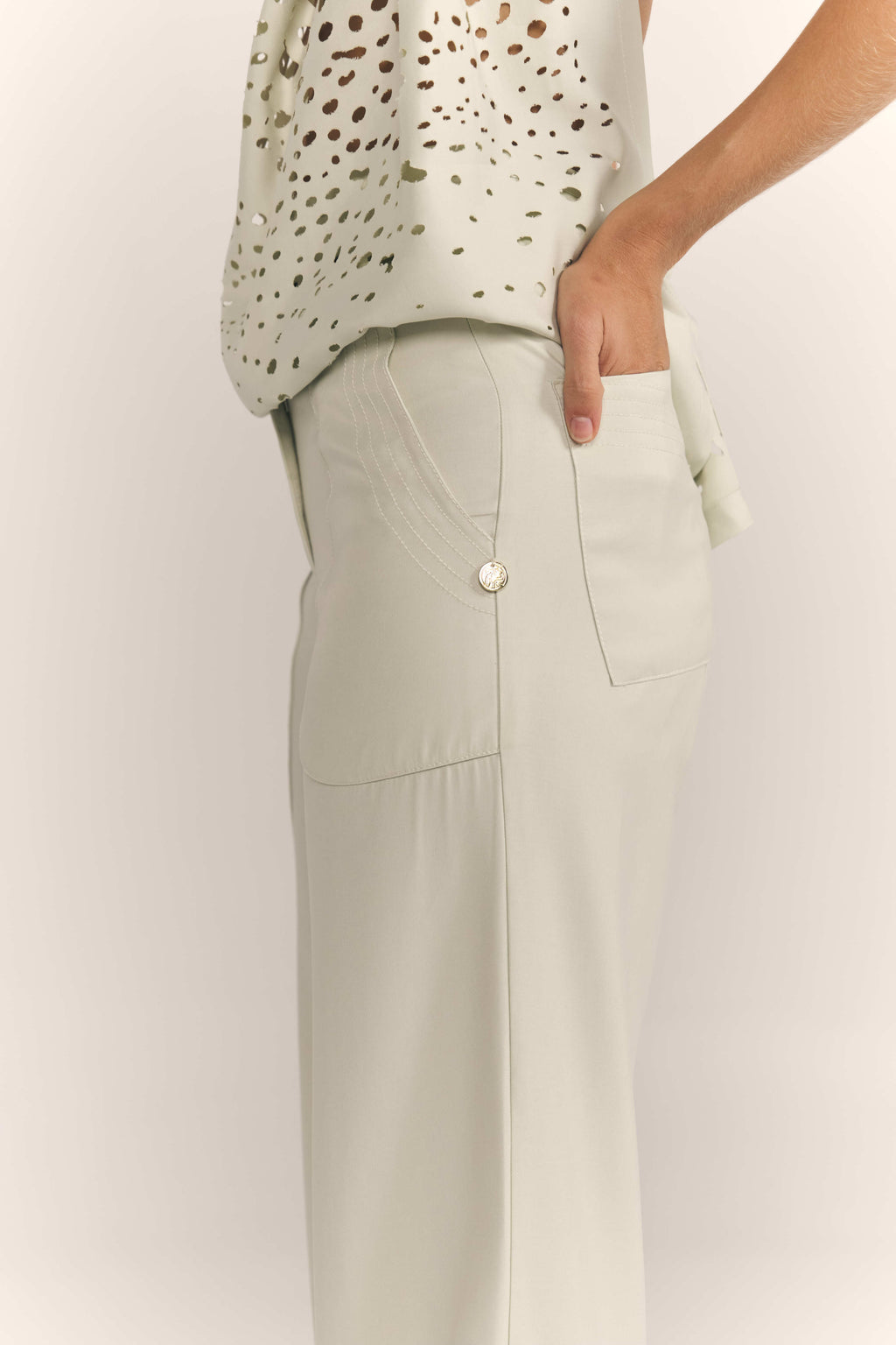 SEA FOAM PANT