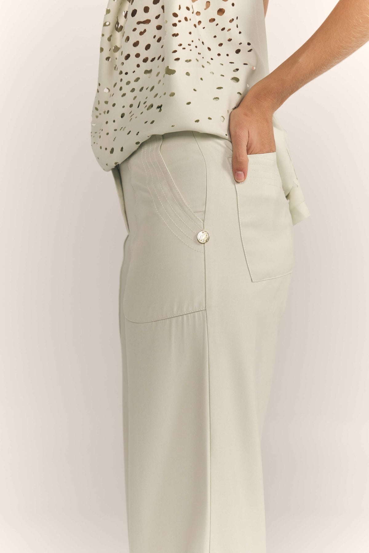 SEA FOAM PANT
