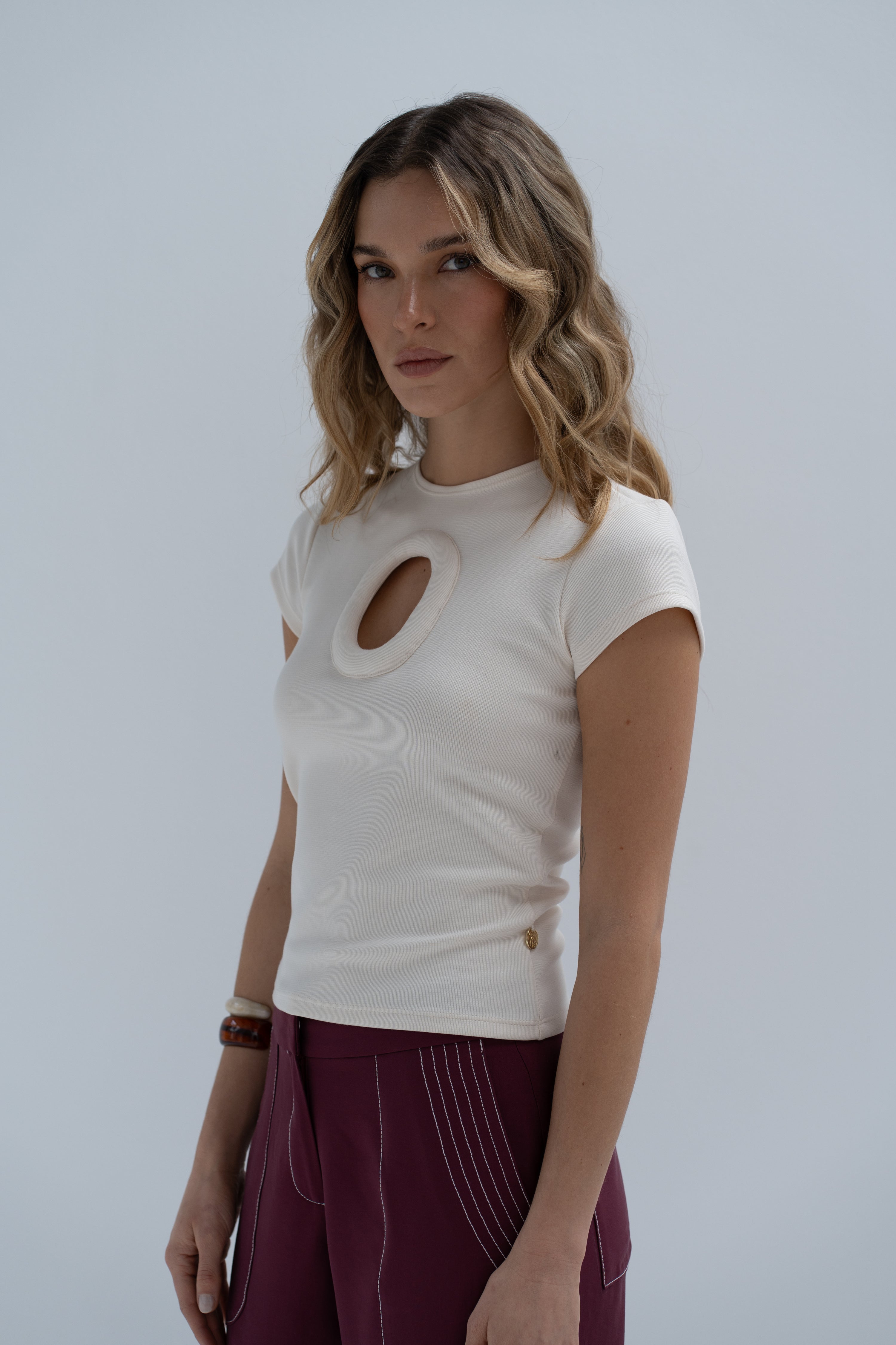 NUBE T-SHIRT IVORY
