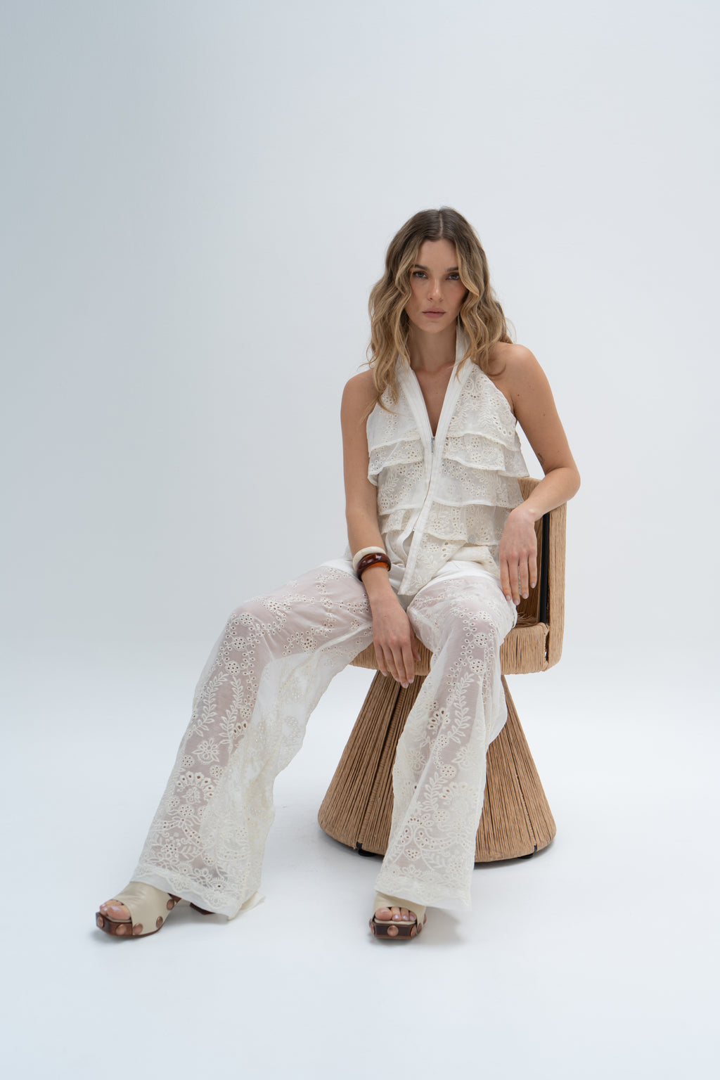 ONCA PANT IVORY