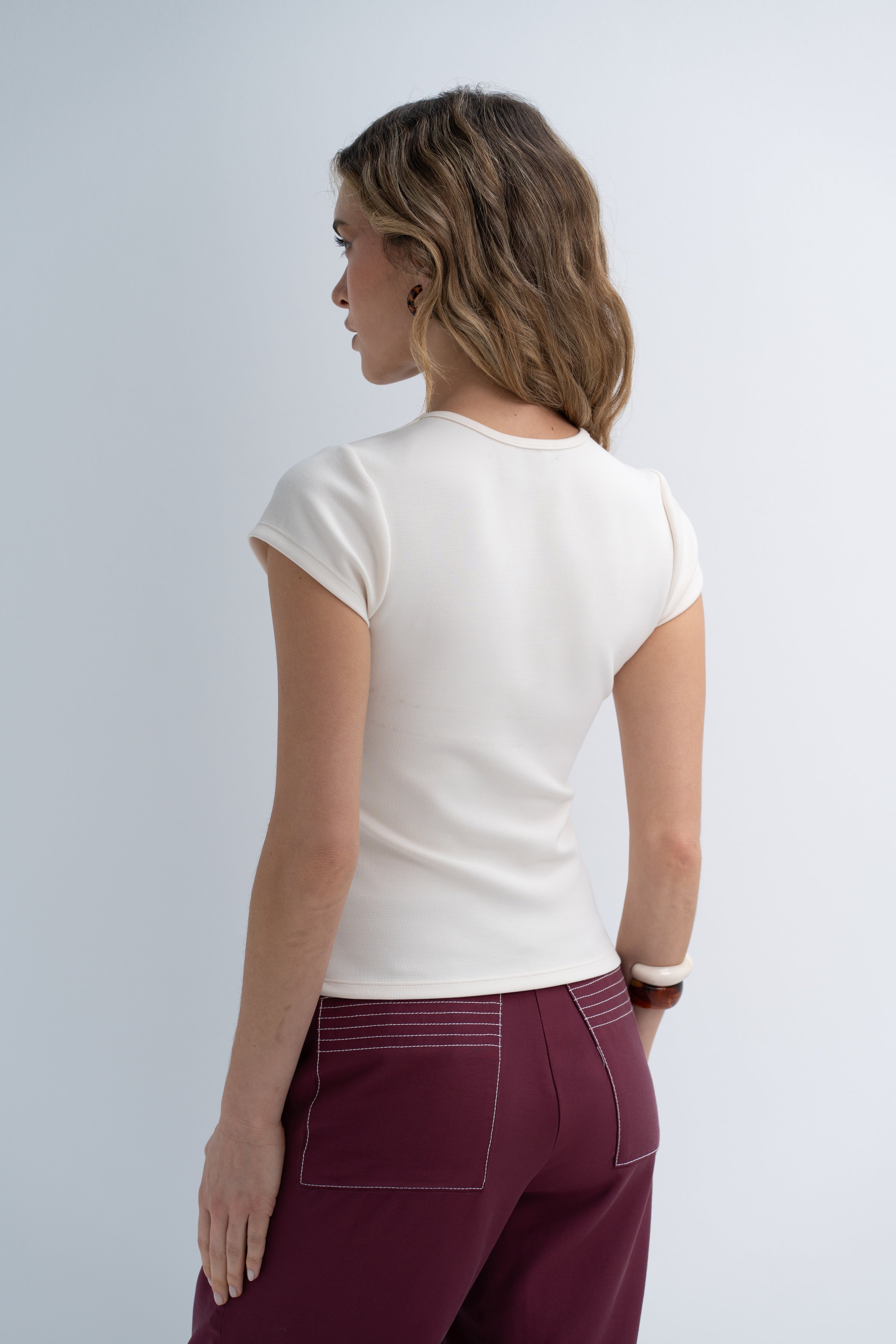 NUBE T-SHIRT IVORY