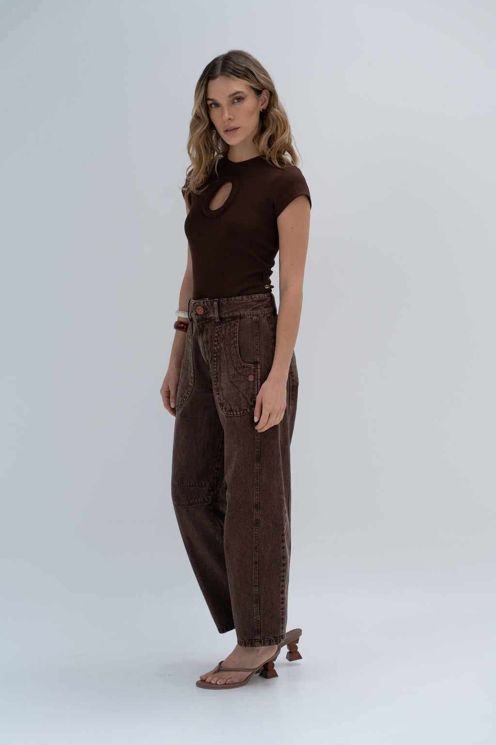 NUBE T-SHIRT MUD