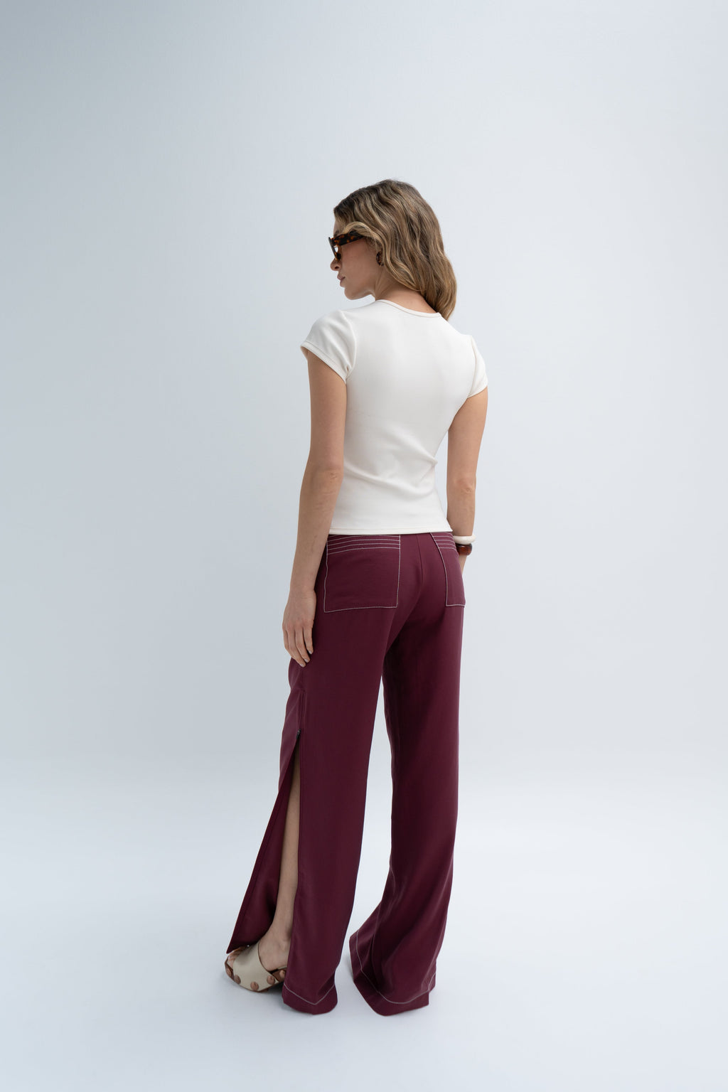 JAGUARIAN PANT MERLOT