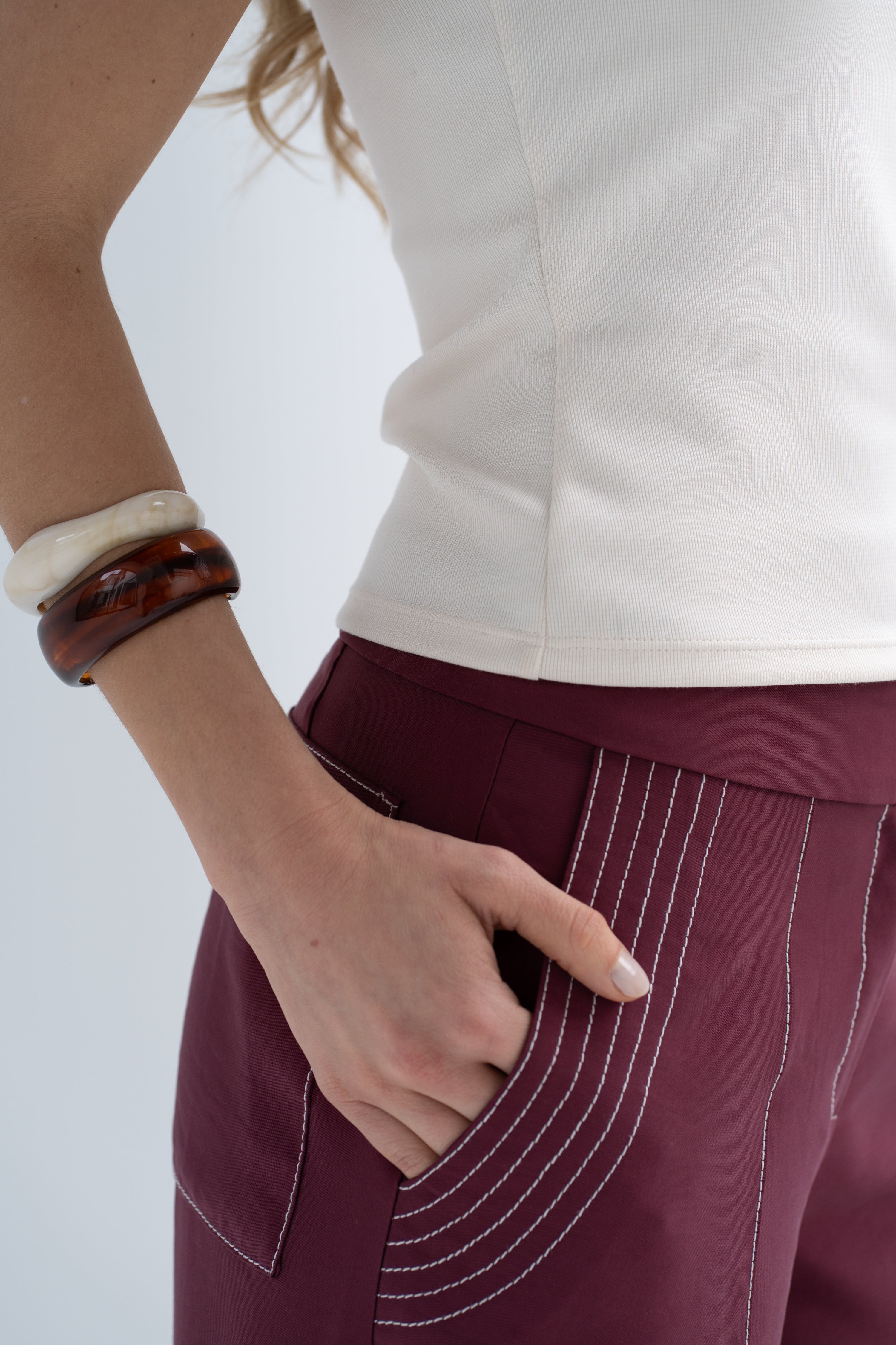 JAGUARIAN PANT MERLOT