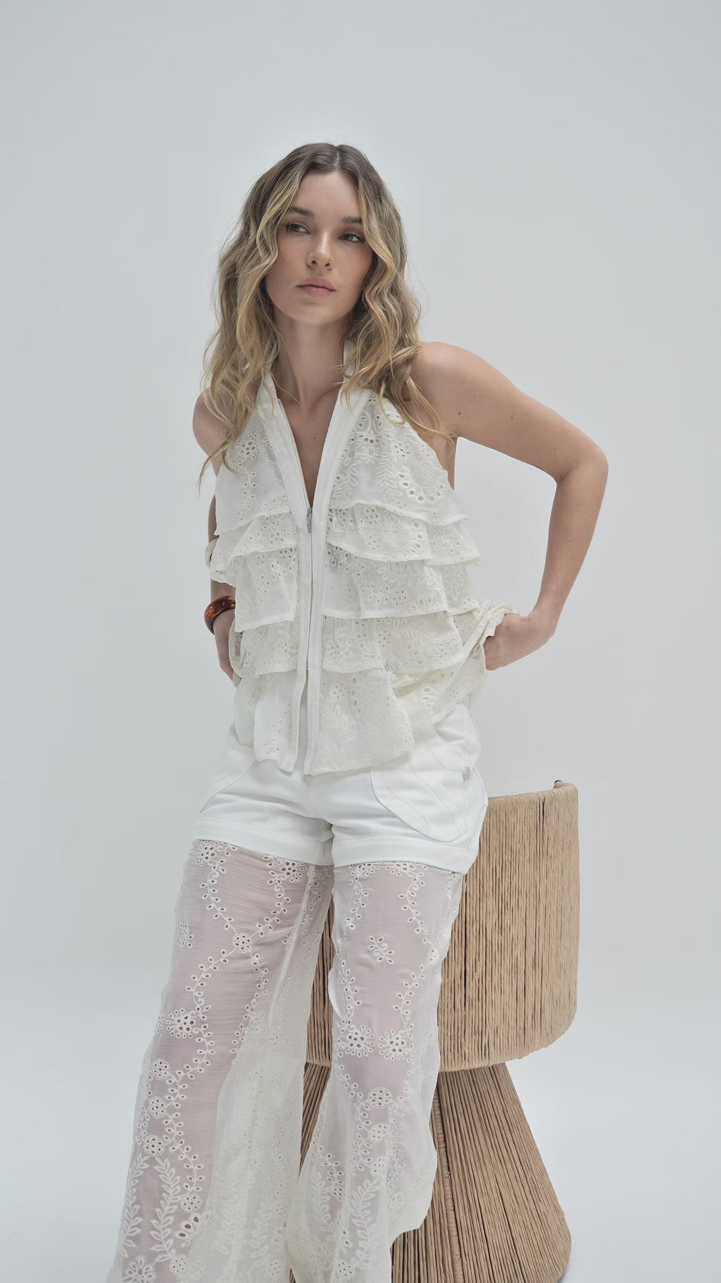 ONCA TOP IVORY