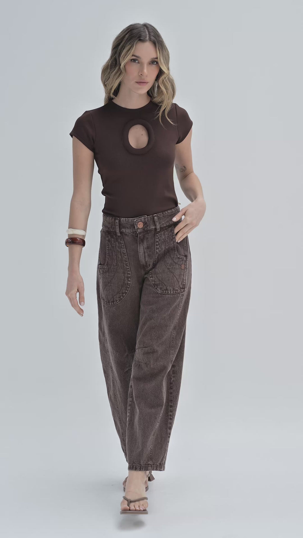 NUBE T-SHIRT MUD