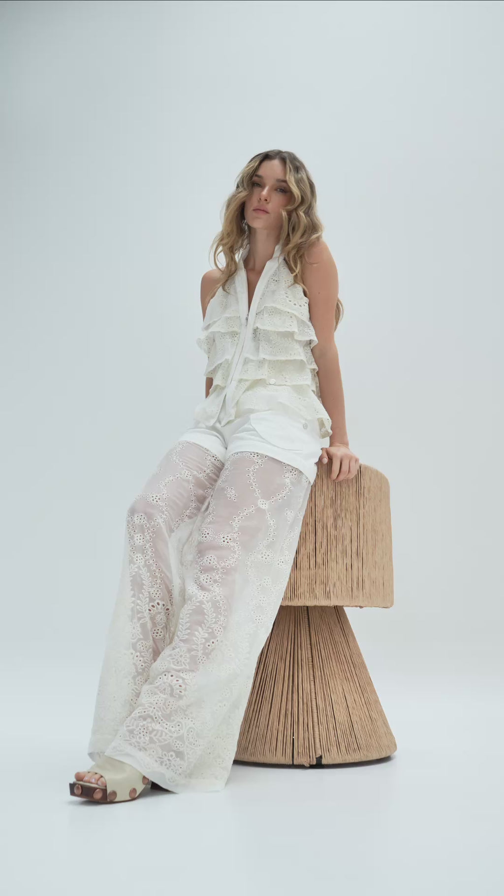 ONCA PANT IVORY